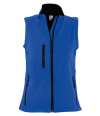 46801 Ladies Rallye SOL'S Ladies Rallye Soft Shell Bodywarmer Royal Blue colour image
